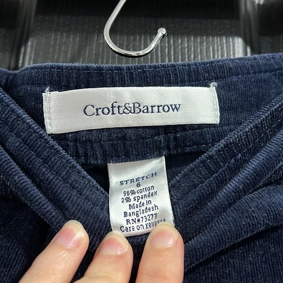 Dark Blue Corduroy Skirt size 6 - Picture 3 of 6